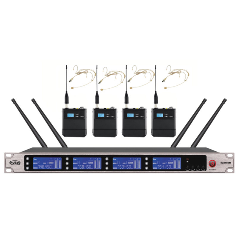 液（yè）晶可（kě）調無線麥（mài）克風（四頭戴）